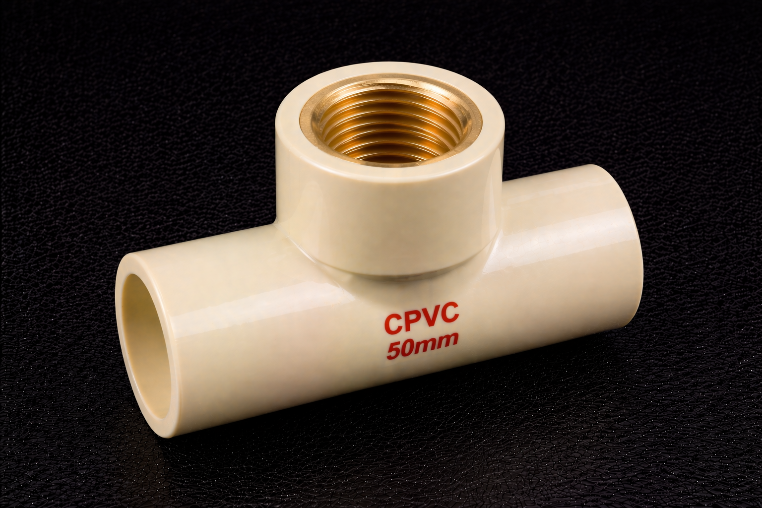CPVC Brass Tee 50mm (2 inch)